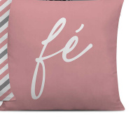 Almofada Moderna Com Zíper 43cm x 43cm Kit Com 04 Peças - Paris