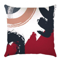 Almofada Moderna Com Zíper 43cm x 43cm Kit Com 04 Peças - Pintura