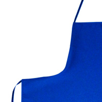 Avental De Cozinha 79cm X 68cm Grande Liso Tecido Oxford - Azul