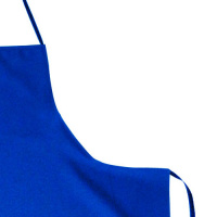 Avental De Cozinha 79cm X 68cm Grande Liso Tecido Oxford - Azul