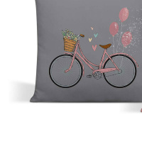 Capa De Almofada Moderna Com Zíper 43cm x 43cm Kit Com 04 Peças - Cilios