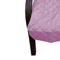 Capa Para Cadeira Poltrona Matelada Sem Braços Com Fita De Fixação E Assento De 55Cm - Lilás