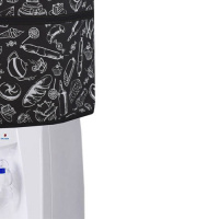 Capa Para Galão De Água 20 Litros Estampado Tecido Misto - Preto E Branco