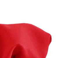 Chapéu De Cozinheiro 30cm X 15cm Liso Tecido Oxford - Vermelho
