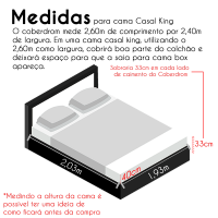 Coberdrom Casal King 2,60m X 2,40m Manta Microfibra E Sherpa Lã Pele de Carneiro Fuji - Azul Marinho