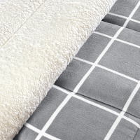 Coberdrom Casal Padrão 2,40m X 2,10m Austin - Cinza