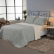 Cobertor Cobre Leito Queen Com Sherpa Dupla Face Kit 03 Peças - Cinza