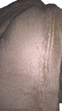 Cobertor Manta Mantinha Para Bebê 1,10m X 80cm Microfibra Lisa - Cáqui