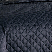 Cobre Leito Casal Queen Matelado Ultrassônico Tecido Microfibra Kit 08 Peças Isabela - Cinza
