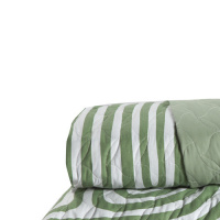 Cobre Leito King Matelado Estampado Percal 200 Fios 03 Peças Tous Les Jours - Fuzuê