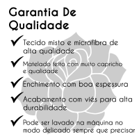 Cobre Leito Queen Tecido Misto Matelado Kit 07 Peças Athena- Rosê