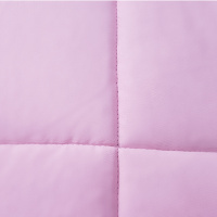 Edredom Casal 100% Algodão Em Malha Fio 30/1 Dupla Face Kit 12 Peças - Cinza Com Rosa