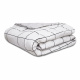 Edredom Solteiro Dupla Face Classic Estampado Tecido 160 fios - Grid