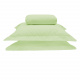 Jogo De Cama Casal Padrão Liso 100% Algodão 200 Fios 03 Peças Tous Les Jours - Verde Menta