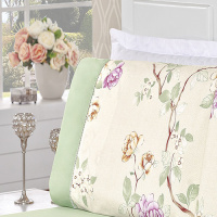 Jogo De Cama Casal Queen 03 Peças Micropercal 200 Fios Naturale - Belle