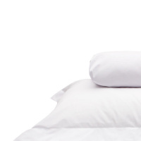 Jogo De Cama Casal Queen Liso 100% Algodão 200 Fios 03 Peças Tous Les Jours - Branco