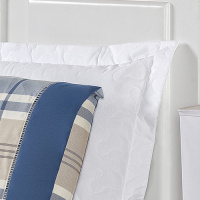 Jogo De Cama Solteiro 02 Peças Micropercal 200 Fios Naturale - Titânio