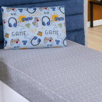 Jogo De Cama Solteiro Infantil 02 Peças Bouti - Game