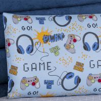 Jogo De Cama Solteiro Infantil 02 Peças Bouti - Game
