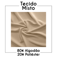 Kit Edredom Bordado Queen 11 Peças Tecido 100% Algodão Percal 200 Fios Damasco - Branco Com Bege