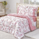 Kit Edredom Dupla Face Estampado Casal King 03 Peças Micropercal 200 Fios Naturale - Serene