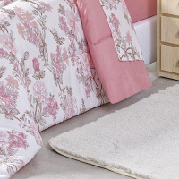Kit Edredom Dupla Face Estampado Casal King 03 Peças Micropercal 200 Fios Naturale - Serene
