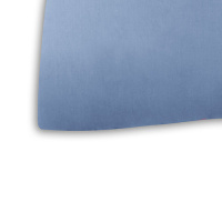 Lençol Avulso King Size Com Elástico 100% Algodão Percal 150 Fios -  Azul