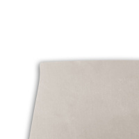 Lençol Avulso Queen Size Com Elástico 100% Algodão Percal 150 Fios - Marfim