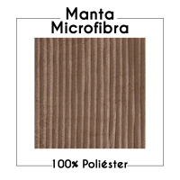 Manta Microfibra Velvet Bariloche Queen 2,40m X 2,20m Com Toque Aveludado - Cáqui