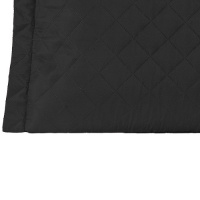 Porta Travesseiro Liso Microfibra 50cm x 70cm Matelado Ultrassônico Com Debrum - Preto