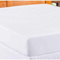 Protetor De Colchão Impermeável Com Matelado Ultrassônico RL Capas Solteiro Branco