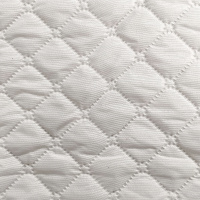 Protetor De Colchão Impermeável Com Matelado Ultrassônico RL Capas Solteiro Branco