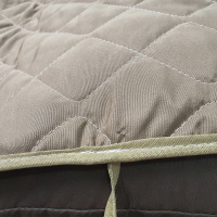Protetor De Sofá Microfibra Matelado Para Poltrona Retrátil Reclinável Assento De 55CM - Caramelo