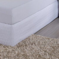 Protetor De Travesseiro Impermeável 100% PVC Para Travesseiro 70cm x 50cm - Branco