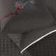 Protetor De Travesseiro Impermeável Matelado Ultrassônico RL Capas 70cm X 50cm Preto