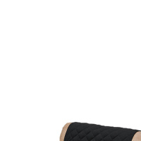 Protetor Para Sofá De 03 E 02 Lugares Microfibra Matelado - Preto