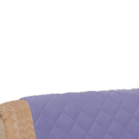 Protetor Para Sofá De 03 Lugares Com Assento De 1,30M Microfibra Matelado - lilás