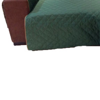 Protetor Para Sofá De 2 Módulos Microfibra Matelado Retrátil Reclinável com Assento De 2,70M - Verde Musgo