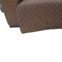 Protetor Para Sofá De 3 Módulos Microfibra Matelado Retrátil Reclinável Com Assento De 3,20M