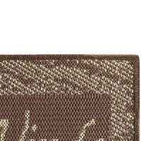 Tapete Para Porta De Entrada Bem Vindo 40cm X 65cm Tecido Sisal - Tabaco