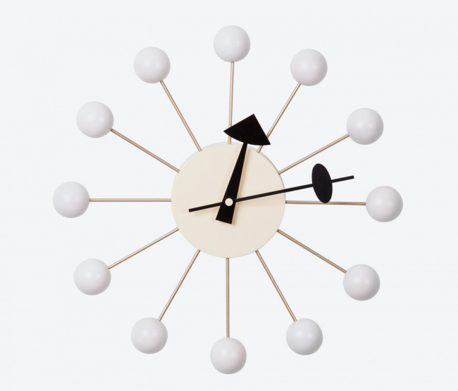 Ball Clock - Branco