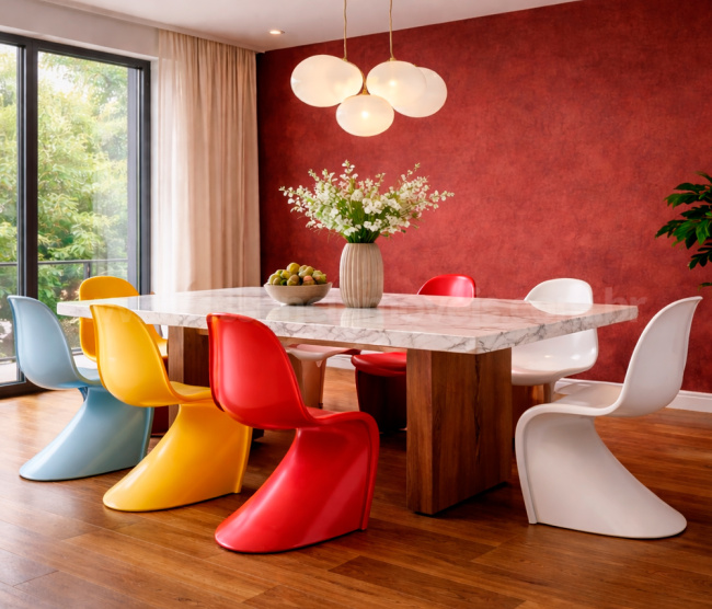 Cadeira Panton (Fibra de Vidro)