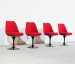 Cadeira Saarinen Revestida - Pintura Preta (sem braço)