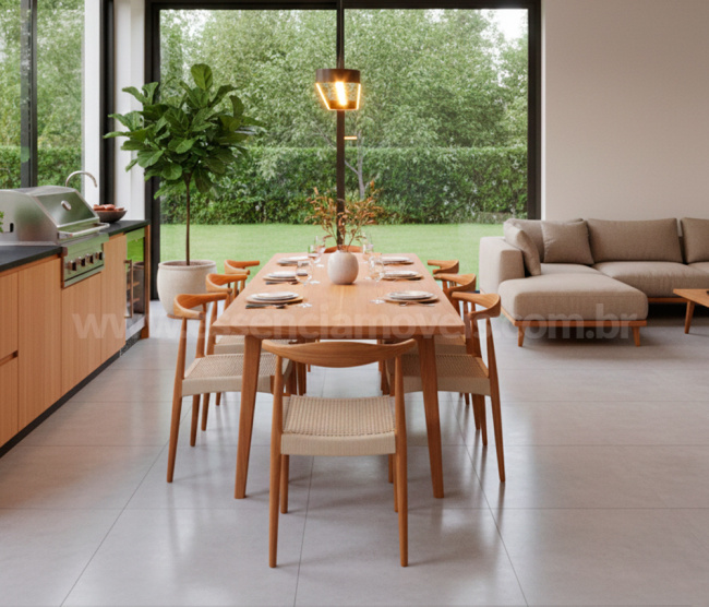 Elbow Chair - Corda Natural