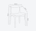 Elbow Chair - Madeira Clara