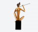 Escultura Flautista