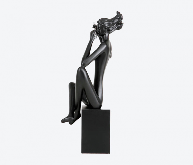 Escultura Flautista