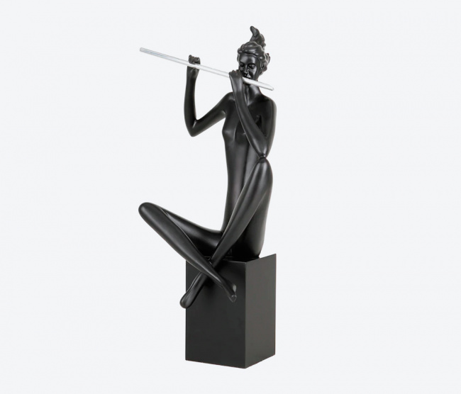 Escultura Flautista