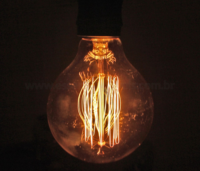 Lâmpada Thomas Edison - Mod. G80