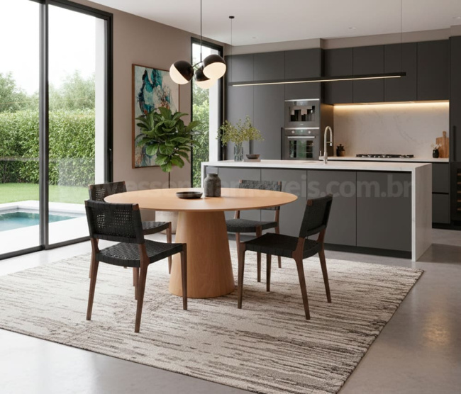 Mesa Áurea de Jantar